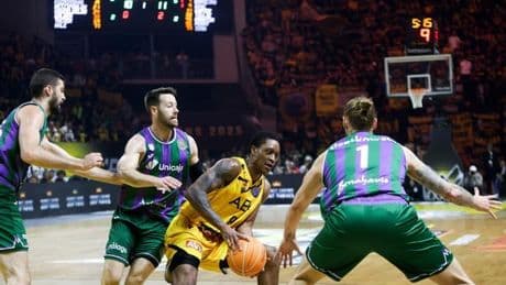 Unicaja remonta y se mete en la final de la Basketball Champions League