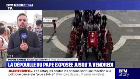 Story 1 : La dépouille du pape exposée jusqu'à vendredi - 23/04