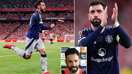 Ruben Amorim breaks silence on Bruno Fernandes' mega-money offer from Saudi Arabia - as Al Hilal attempt to lure Man United captain in British transfer record deal
