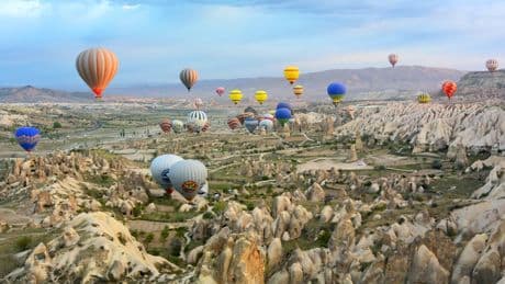 Two hot air balloons crash in Turkey killing one and injuring 31