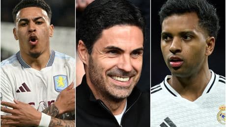 Arsenal: Morgan Rogers, Rodrygo and Gunners' latest plan for overhaul of attack this summer