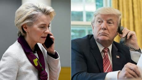 Droits de douane : Ursula von der Leyen a eu un « bon échange » téléphonique avec Donald Trump
