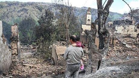 Bakan Kurum paylaştı! İşte Bilecik'teki yangının bilançosu