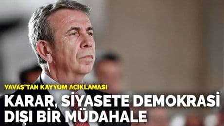 Yavaş'tan kayyum açıklaması: Karar, siyasete demokrasi dışı bir müdahale