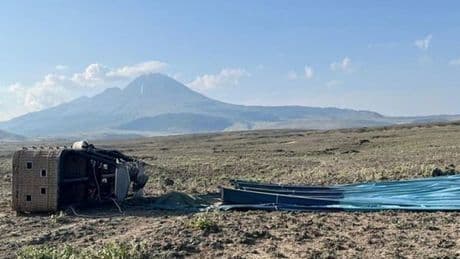 Tragic final moments of Turkey hot air balloon pilot who 'got stuck' in horror plunge