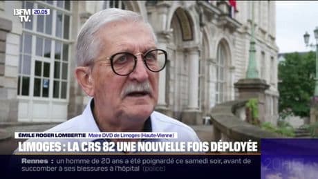 "C'est rassurant sur deux jours, pas sur une continuité": la CRS 82 déployée à Limoges après une nuit de heurts