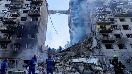 Krieg in der Ukraine: „Kiew hat einen der schrecklichsten Angriffe erlebt“
