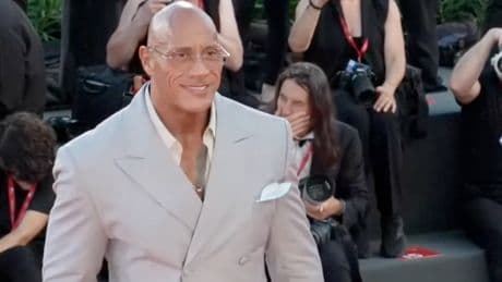 The Rock shows off dramatic new look for The Smashing Machine at Venice Film Festival