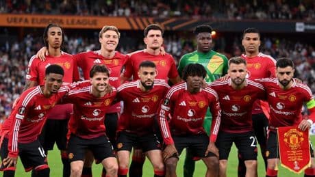 El 1x1 del Manchester United en San Mamés