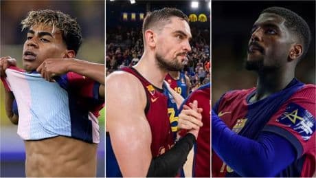 Triple y maldito final de la Champions para el Barça