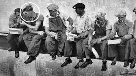 Cómo acabó un vasco en la foto más famosa de los rascacielos de Nueva York