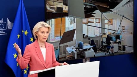 Krieg in der Ukraine: Von der Leyen spricht nach russischem Angriff mit Selenskyj und Trump