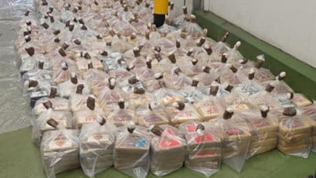 Border Force busts 'one of biggest drug hauls in UK history' as £96MILLION of cocaine found at port