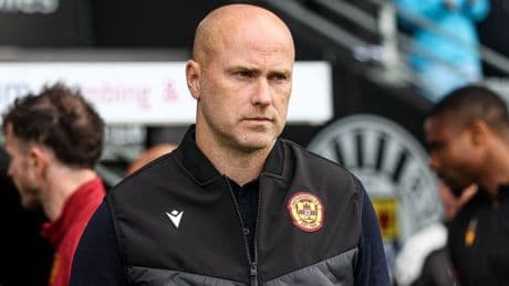 Motherwell boss Jens Berthel Askou says 'point gained' from Saints stalemate