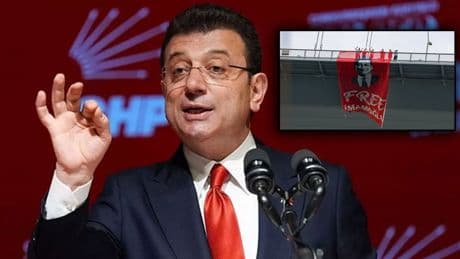 İmamoğlu'ndan pankart soruşturmasına İngilizce yanıt: En beklenmedik yerlerde yeniden karşılarına çıkacak