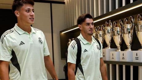 Así es el nuevo túnel de vestuarios del Bernabéu