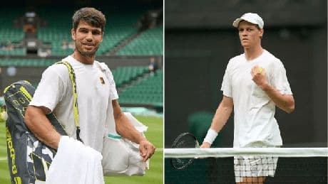 Carlos Alcaraz and Jannik Sinner’s routes to Wimbledon final revealed as Jake Draper handed nightmare draw