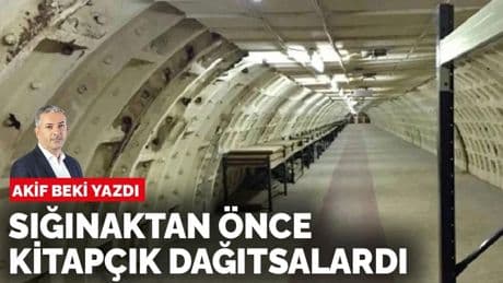 Akif Beki yazdı: Sığınak var kitapçık yoksa