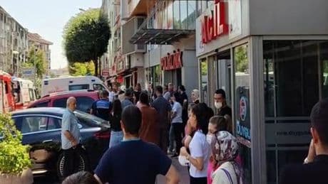 Gaziosmanpaşa'daki hastanede yangın paniği