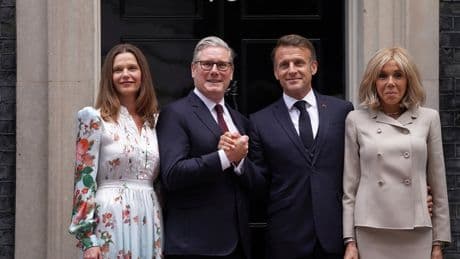 Starmer and Macron hail 'game changing' partnership as they vow action on small boats at Downing Street