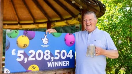 Lottery winner celebrates £5.2million jackpot by immediately quitting job… buts makes VERY unusual first purchase