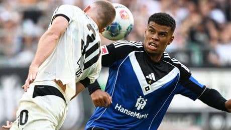 HSV punktet bei Bundesliga-Rückkehr bei Borussia Mönchengladbach