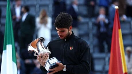 Carlos Alcaraz beats home-favourite Jannik Sinner again to win Italian Open