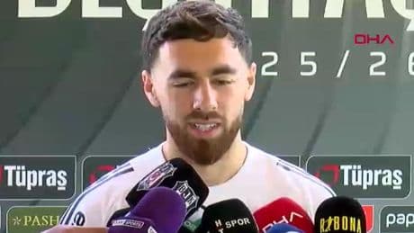 Orkun Kökçü: Bu özel karşılama star olduğum için değil, Beşiktaş’ın çocuğu olduğum için