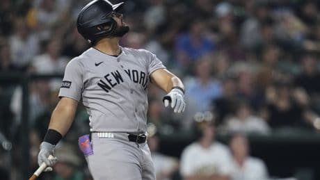 Jasson Dominguez makes Yankees history with first three-homer game of MLB career