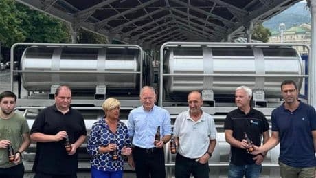 Las txosnas de Aste Nagusia cambian los barriles de cerveza por un nuevo sistema de tanques