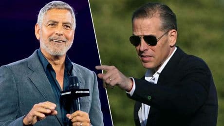 „Sch... auf ihn!“ - Biden-Sohn pöbelt gegen George Clooney