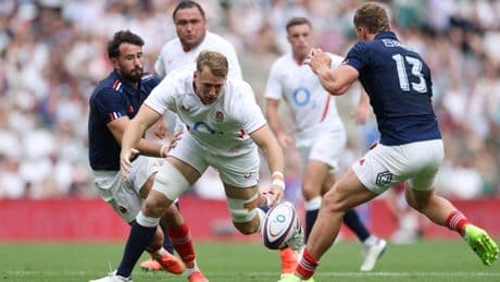 Angleterre XV-France A: en vidéo, l’horrible plaquage d’un Anglais sur Hastoy