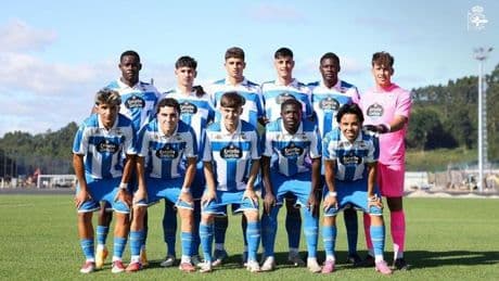 3-2 | Ochoa, titular con el Fabril en la derrota ante el Racing de Ferrol