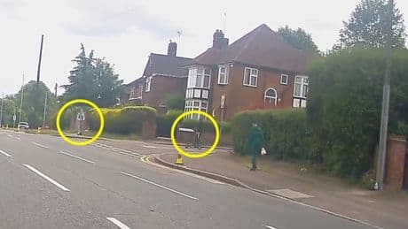 Speeding e-scooter riders get painful dose of instant karma in face-first crash
