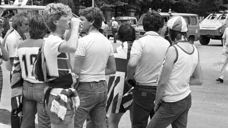 Aquellos 'hooligans' del Mundial 82 en Bilbao: buenos chicos, pero tampoco tanto