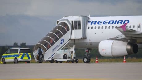 Abschiebeflug in den Irak in Leipzig gestartet