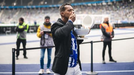 Legende Marcelinho - Emotionale Momente vor dem Hertha-Spiel