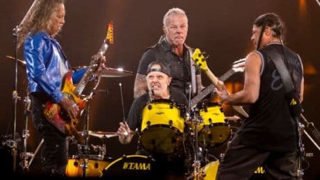 Metallica cause an actual earthquake after rocking so hard at uni gig