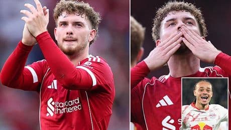 Liverpool 'in talks with Bundesliga club over Harvey Elliott transfer' - with Reds midfielder lined-up to replace Premier League bound star
