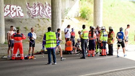 „Riderman“ in Bad Dürrheim - Massensturz bei Radrennen – 70 Verletzte!