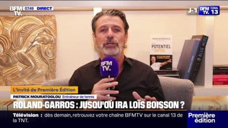 "Elle a un jeu spectaculaire et adapté à la terre battue": Patrick Mouratoglou, entraîneur de tennis, réagit à la performance XXL de Loïs Boisson à Roland-Garros