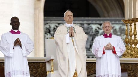 Honderdduizenden gelovigen in Vaticaanstad voor inauguratie paus Leo XIV