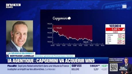 Capgemini recule même s'il se renforce dans les agents d'IA (rachat de WNS) - 07/07