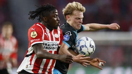 ’Johan Bakayoko (PSV) in beeld bij Bournemouth’