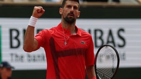 Novak Djokovic gives perfect response to French Open criticism in win over Cameron Norrie