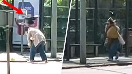 Terrorkraaien vallen mensen aan: ten minste één man gewond