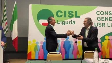 Luca Maestripieri confermato all'unanimità segretario generale della Cisl Liguria