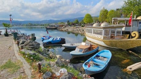 Sapanca Gölü’nde su seviyesi düştü