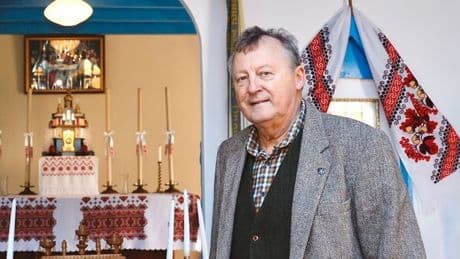 Dumfriesshire rural members and friends visit the Ukrainian Chapel at Hallmuir near Lockerbie