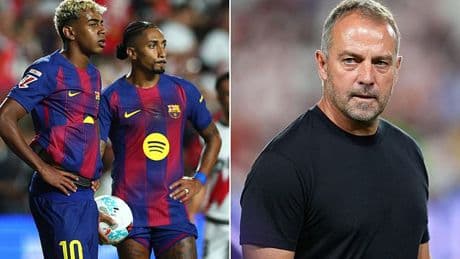 Barcelona stars 'LOCKED in dressing room' by furious Hansi Flick - as Lamine Yamal speaks out on boss' accusation of 'egos' at the club